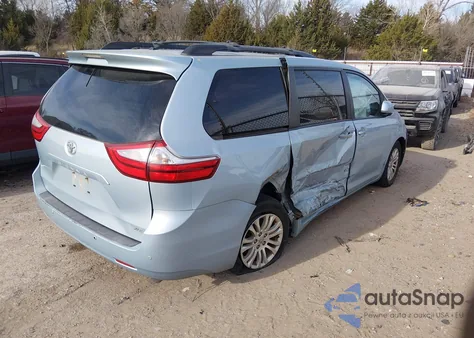 2015 Toyota Sienna Xle 8 Passenger from USA, damaged, VIN 5TDYK3DC5FS536659